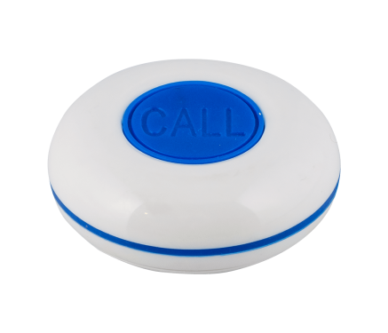 K-O1-plus влагозащищённая кнопка вызова (белый/синий)