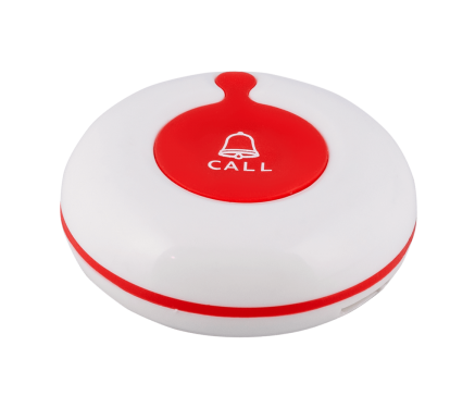 K-01 влагозащищённая кнопка вызова (белый/красный)