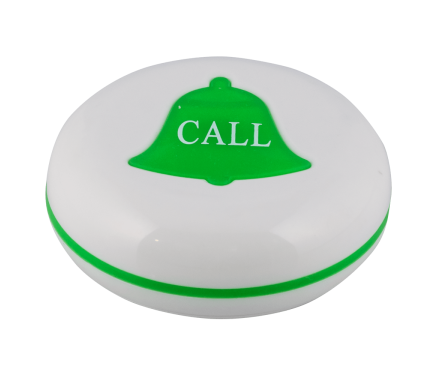 K-V влагозащищённая кнопка вызова (белый/зелёный)