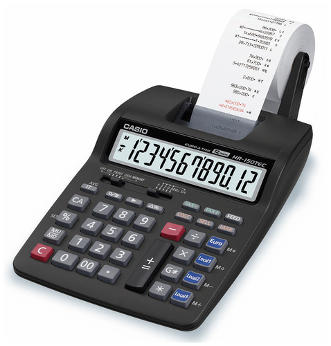 Калькулятор с печатью Casio FR-2650T-GYB-E-EC