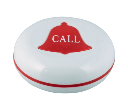 K-V влагозащищённая кнопка вызова (белый/красный)