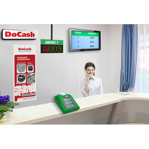 Система управления очередью (СУО) DoCash Q2 mini