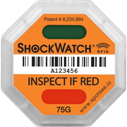 Новинка для логистики - индикатор удара ShockWatch RFID